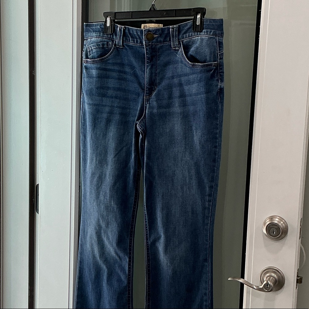 Democracy  Ab Technology Dark Blue Denim  Bootcut Flare Jeans